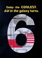 Star Wars verjaardagskaart 6 jaar